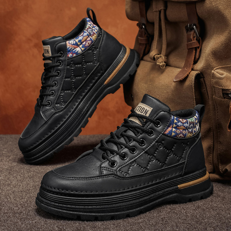 Men'S Shoes With Height Increase - Botas Masculinas 2026 de Cano Alto