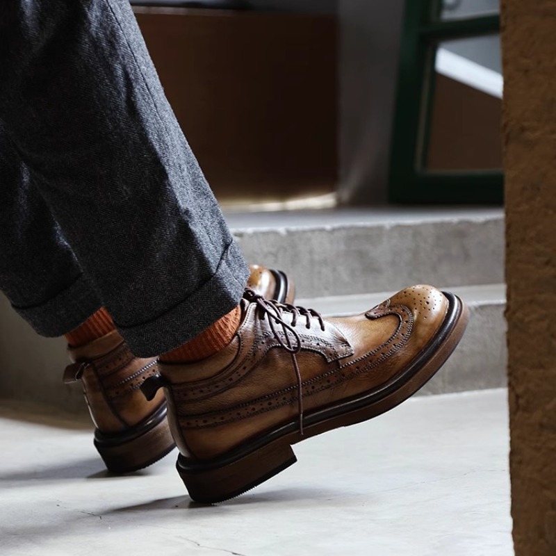 Britânico brogue esculpido alt - Men'S Shoes Hey Dude avaliação e preço