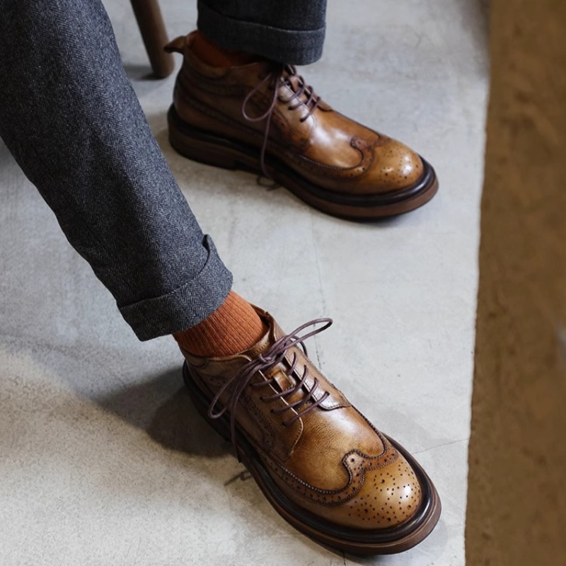 Britânico brogue esculpido alt - Men'S Shoes Hey Dude avaliação e preço