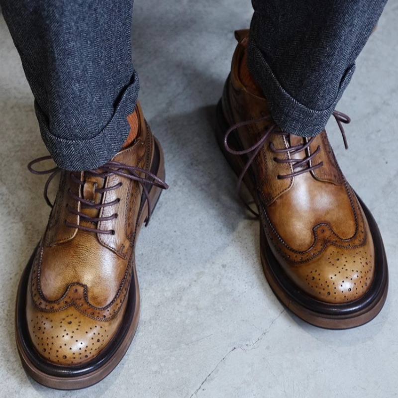Britânico brogue esculpido alt - Men'S Shoes Hey Dude avaliação e preço