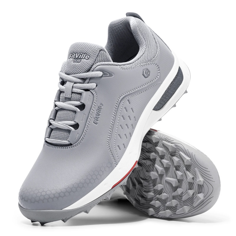 Sapatos de golfe masculinos Fi - Men'S Shoes Water Resistant avaliação e preço
