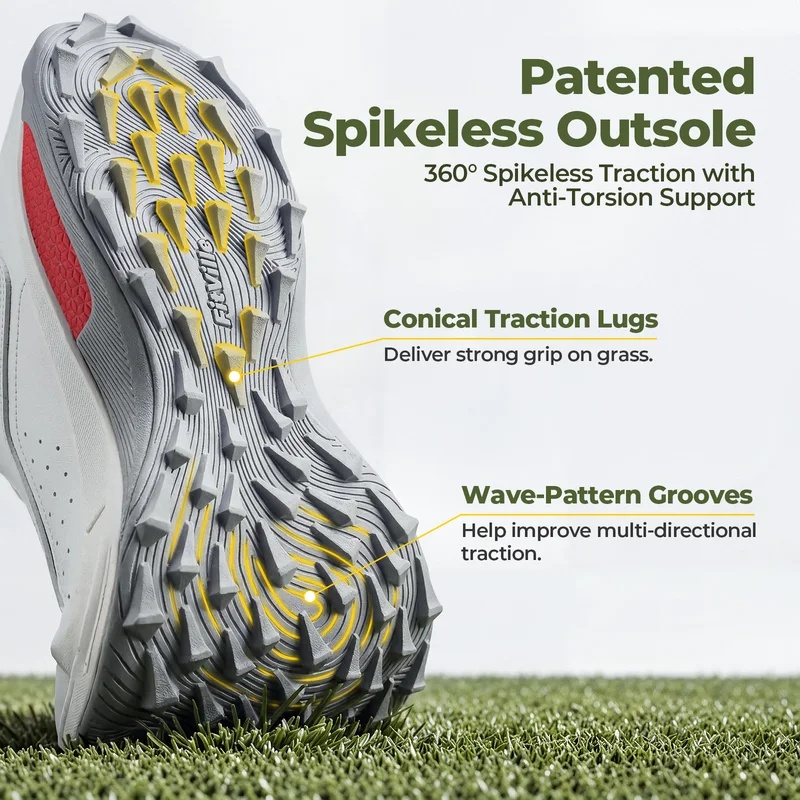 Sapatos de golfe masculinos Fi - Men'S Shoes Water Resistant avaliação e preço