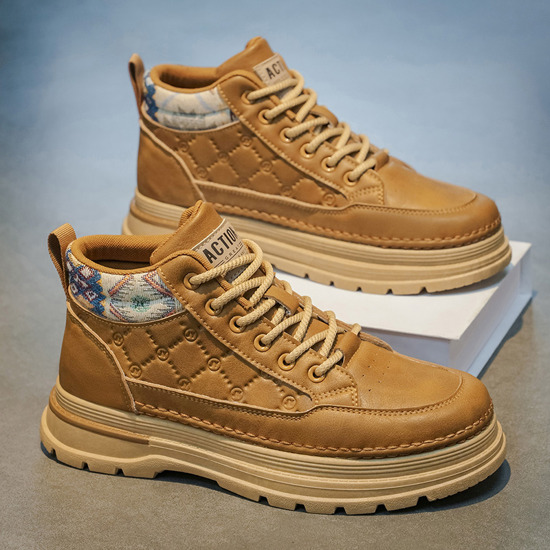 Botas Masculinas 2026 de Cano  - Men'S Shoes With Height Increase avaliação e preço