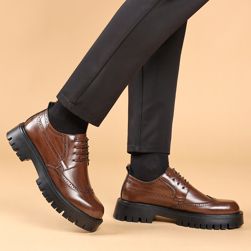 Sapatos de couro masculinos, c - Men'S Shoes Smart avaliação e preço